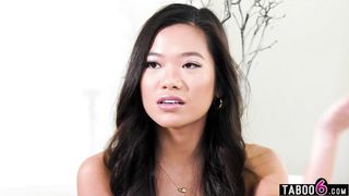 Stepmothers approval needed for Asian teen stepdaughter Vina Sky her boyfriend