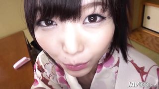 Japanese cutie Shino Aoi gets fucked at the spa