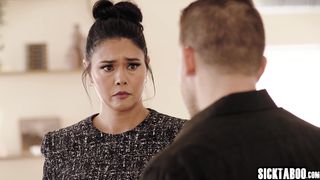 Submissive MILF Dana Vespoli gets fucked by stepson in law Codey Steele