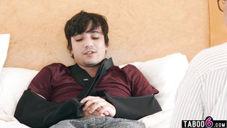 Disabled 18yo guy visited by his mature teacher Dana Vespoli