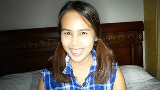 Thai MILF wife amateur enjoys all she did with her white husband