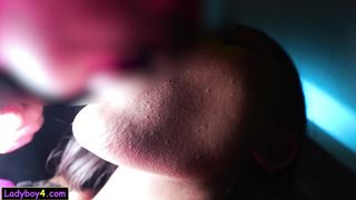 Young Asian ladyboy trans amateur Kwan perfect ass fuck