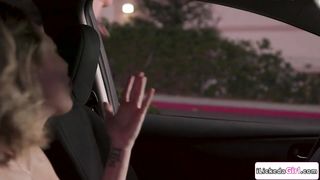 Lesbian babe facesitting girlfriend while bff is rimming ass