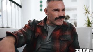 Petite teen twin stepsisters for perverted big dick stepdad Charles Dera