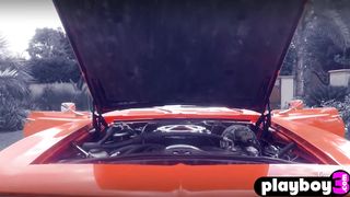Amazing babes with amazing big tits and hot big ass washed amazing vehicles