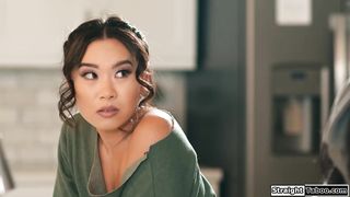 Asian teen stepniece Kimmy Kimm gets fucked by her stepuncle