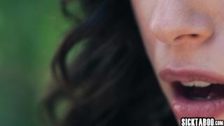 Lusty teen lesbian Chanel Camryn fucks horny babe Scarlett Alexis on piano