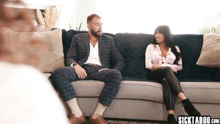 Therapist is a couples marriage solution so Latina enjoyed hardcore sex