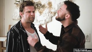 Nothing fishy about this handcuffed asian woman in our room