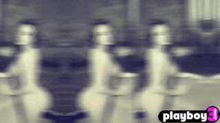 Beautiful small tits Asian babe Cindie Louu passion posing in sexy lingerie