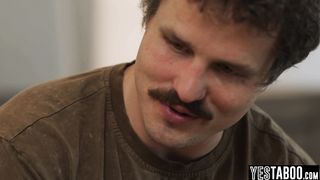 Sly stud manipulates petite Asian teen BFF into letting him fuck