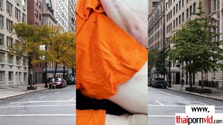 Naughty amateur Thai MILF Joon Mali welcomes her big cocked fan at Thailand