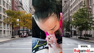 Naughty amateur Thai MILF Joon Mali welcomes her big cocked fan at Thailand