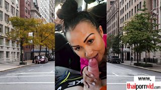 Naughty amateur Thai MILF Joon Mali welcomes her big cocked fan at Thailand