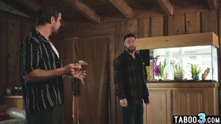 Big tits handcuffed asian MILF Ember Snow trying to  show her gratitude