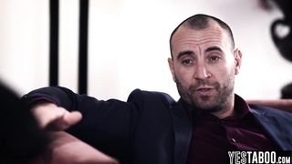 Big tits Asian immigrant maid lets mature powerful boss rail her