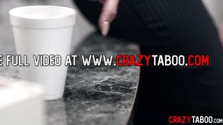 Petite Asian teen Kimmy Kimm performance review by naughty lesbian boss