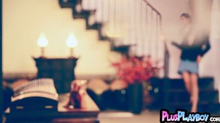 Chinese MILF passion posing session and hot striptease for the Playboy