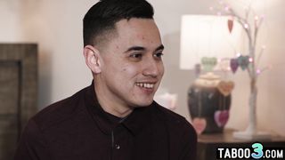 Petite asian teen Kimmy Kimm has to save her secret on stepcousins big cock