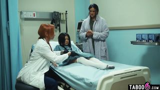 Insane mutation growth on her Asian teen stepdaughter Lulu Chu