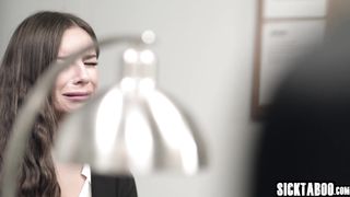 Lesbian coworkers fucked big ass boss and lesbians enjoyed pussy licking