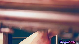 Passionate all natural Chinese teen Wu Muxi reveals her hairy asian pussy