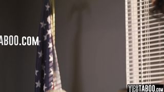 Asian therapist has interracial threesome with her ebony client