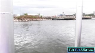 Curvy Thai MILF amateur gets picked up and fucked hard in a hotel