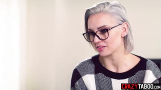 Big tits lesbian marriage counselor Kenzie Taylor fucks lesbian couple