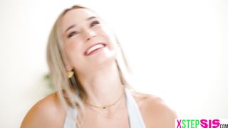 Tiny Asian stepsister Jade Kimiko bangs her stepbrother on NYE