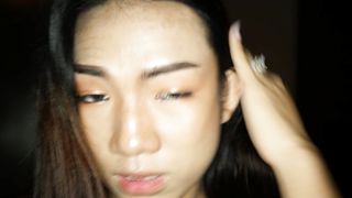 Perfect ass Asian ladyboy teen massage with rimjob and anal sex