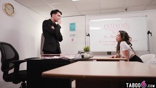 Detention for horny Korean college teen leads to sex with teacher