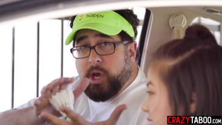 Big ass Abella Danger fucks hot Asian lesbian girl after sexy fingering