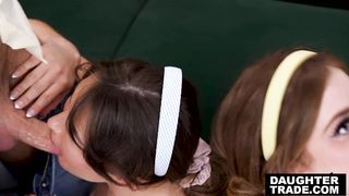Stepdads Punish Rebellious Stepdaughters