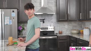 Asian teen stepsis Lulu Chu cant get enough of stepbros big dick