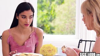 Emilly Willis in hot big tits Asian body so hot babe enjoyed muffdiving