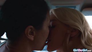I get spanked and licked by my dominant milf lesbian lover