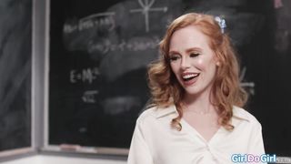 Teacher stepmommy 69ing asian stepdaughter in her classroom