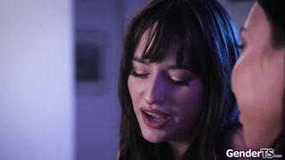 Wife thinks its kinda hot that her gf has a shemale dick now