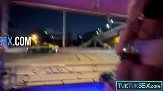 Mall pickup of tiny Thai teen beauty and taken to a hotel for sex