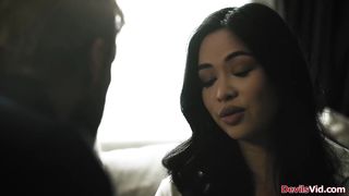 Big tits asian wife getting fucked by perv ex husband