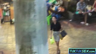 Super hairy pussy Amateur Thai 18yo teen picked up in a mall
